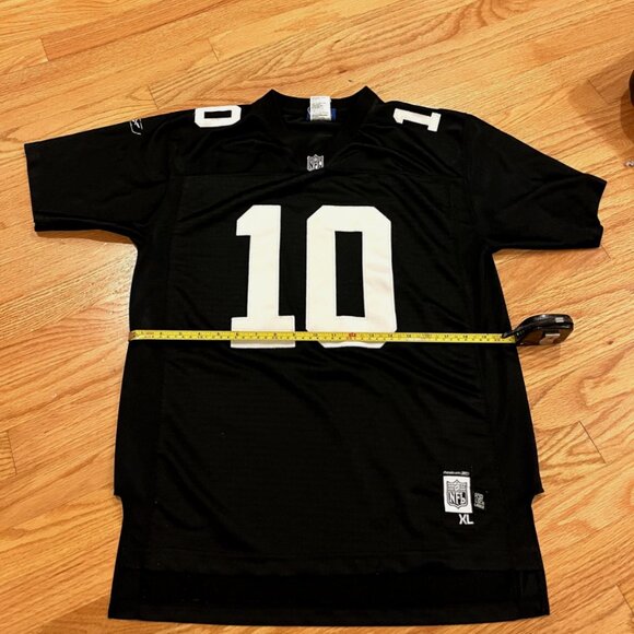 ELI MANNING reebok #10 jersey vintage YOUTH XL 18/20 black no team nfl - Picture 2 of 8